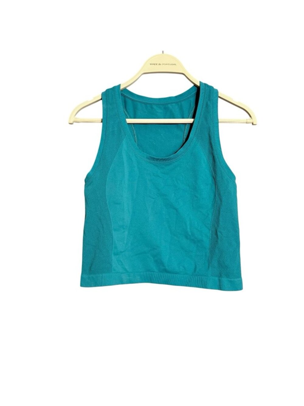 Sweaty Betty Crop Tank Top Shirt Women Size S/M Muscle Tee Racerback Workout Gym